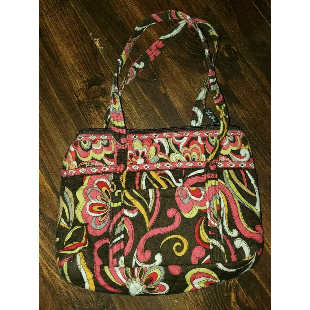 VERA BRADLEY Little Betsy PUCCINI Tote Shoulder Handbag Purse